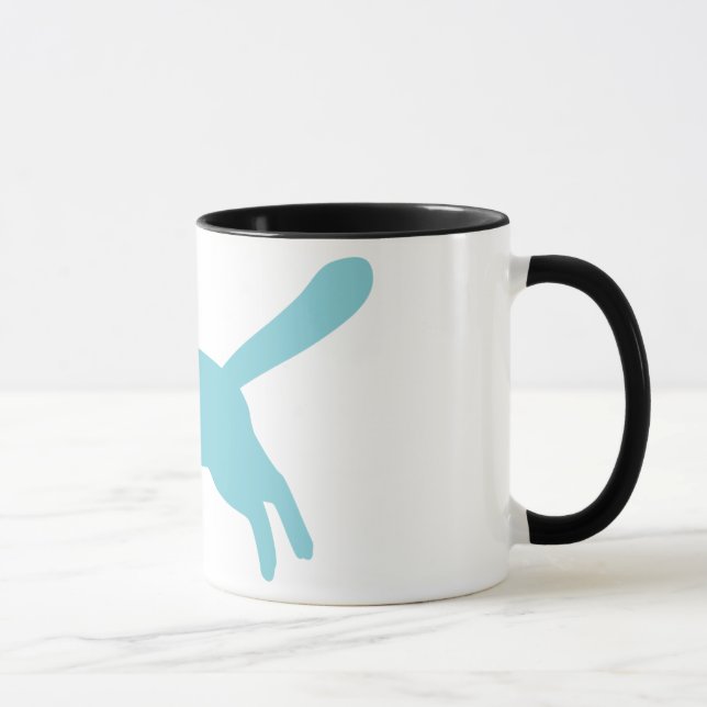 Taza plana del gato (Derecha)