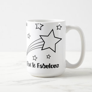 Taza plana y fabulosa