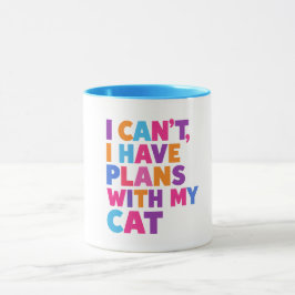 Taza Planes Con Mi Gato