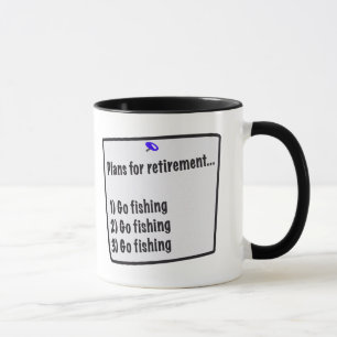 Taza Planes para el retiro (pesca)