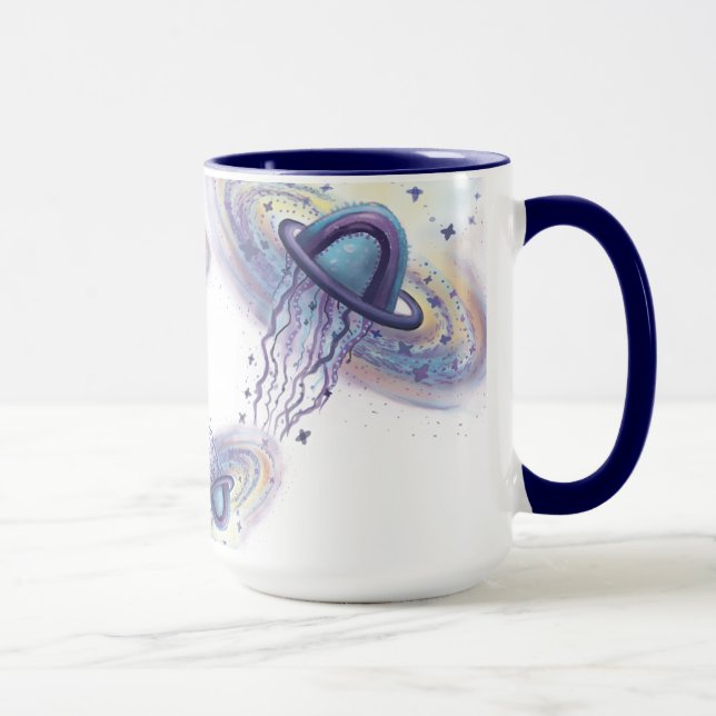 Taza planeta espacial (Derecha)