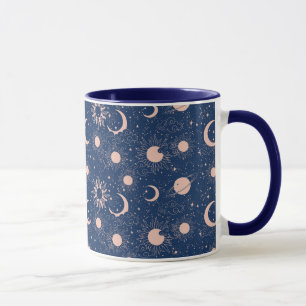 Taza Planetas y patrones de estrellas