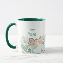 Taza Plant Mama Cactus Succulalize