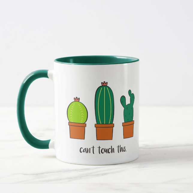 Taza Planta de Cactus Animada (Izquierda)