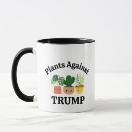 Taza Plantas anti Trump: Planta de regalos de jardín, L