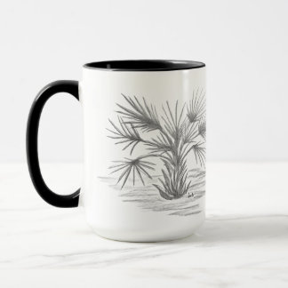 Taza Plantas de Palma Tropical en el sur