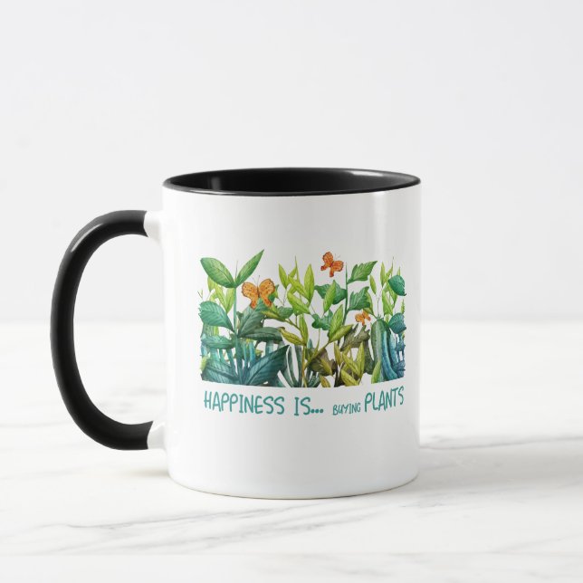 Taza Plantas y flores (Izquierda)