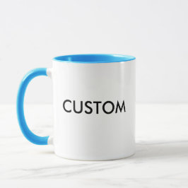 Taza Plantilla combinada personalizada personalizado