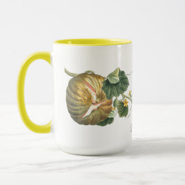 Taza Plantilla de calabaza de calabaza de otoño del Día