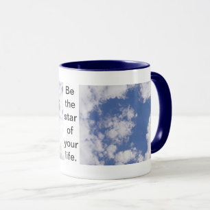 Taza Plantilla de imagen de Cloud Stars