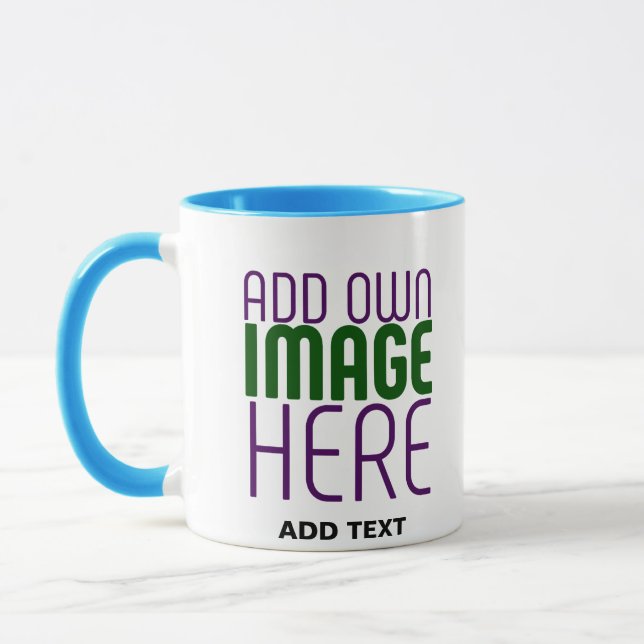 TAZA PLANTILLA DE TEXTO DE IMAGEN BLANCA SIMPLE EDITABL (Izquierda)