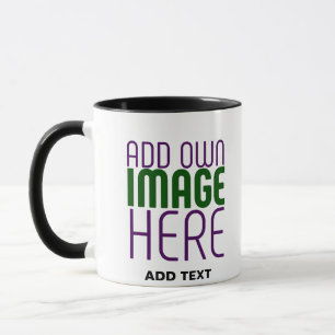 TAZA PLANTILLA DE TEXTO DE IMAGEN BLANCA SIMPLE EDITABL
