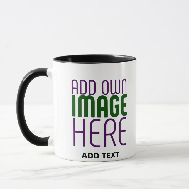 TAZA PLANTILLA DE TEXTO DE IMAGEN BLANCA SIMPLE EDITABL (Izquierda)