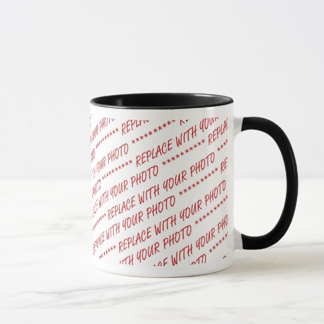 Taza Plantilla para fotografía panorámica, de grupo o d (Derecha)