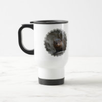 Taza plástica del viaje de la mangosta
