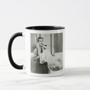 Taza Platos que se lavan del hombre