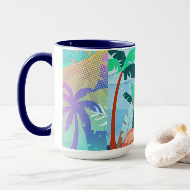 Taza Playa (Con donut)