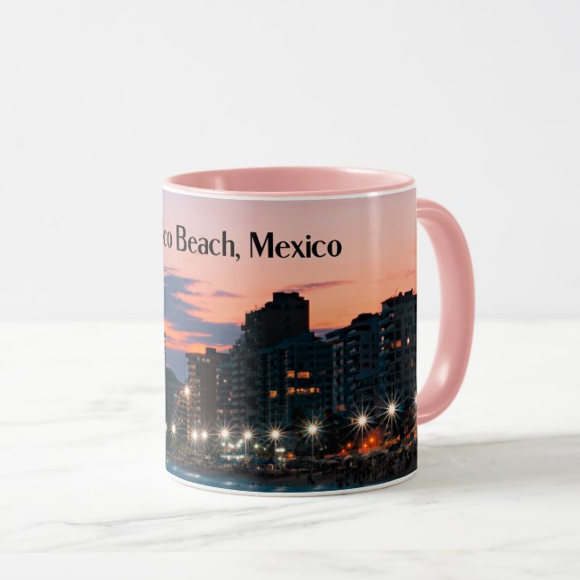 Taza Playa Acapulco, México (Anverso derecho)