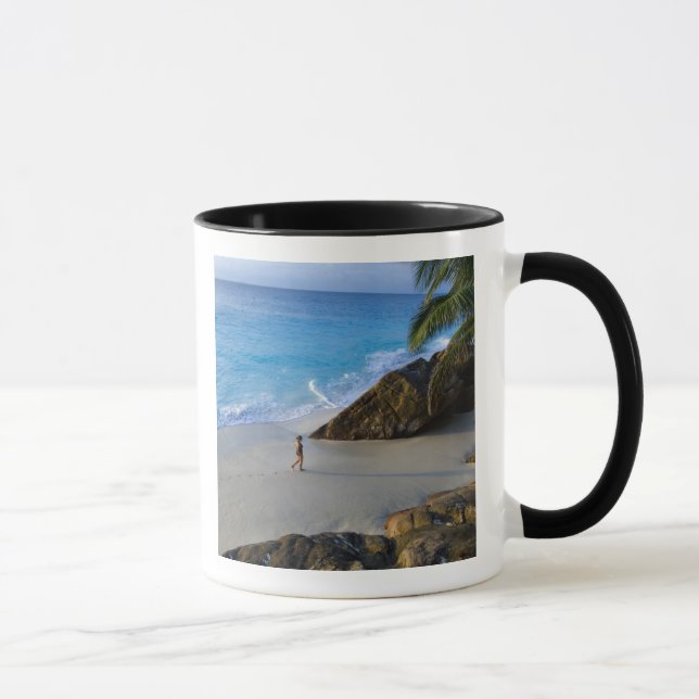 Taza Playa Ansi Victorin, Isla Fregate (Derecha)