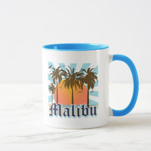 Taza Playa California CA de Malibu