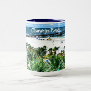 Taza Playa Clearwater, destino vacacional