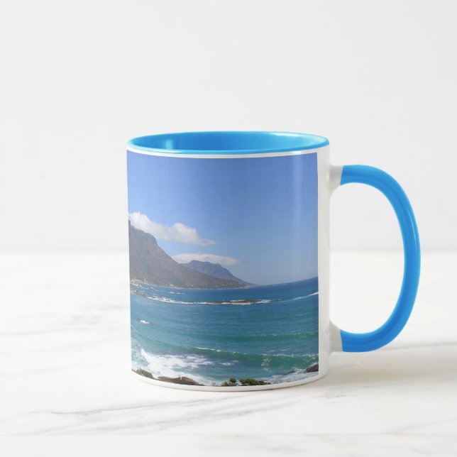 Taza Playa de la bahía de los campos, Suráfrica (Derecha)