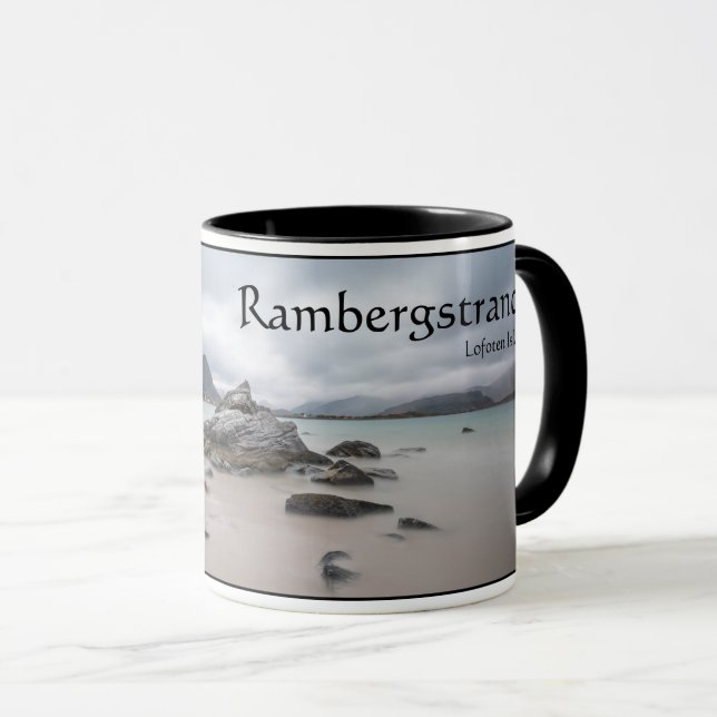 Taza Playa de Lofoten Ramberg (Anverso derecho)