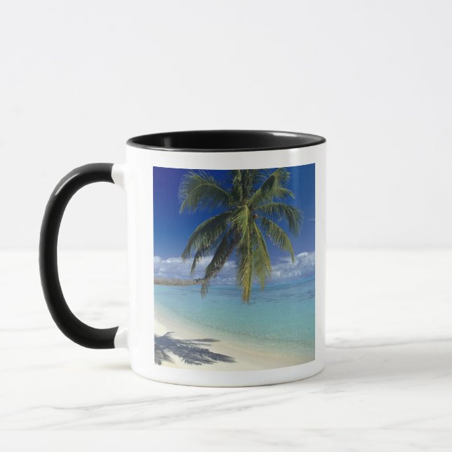 Taza Playa de Matira en la isla de Bora Bora, Sociedad (Izquierda)