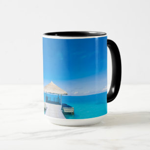 Taza Playa de Paradise   Complejo tropical, Maldivas