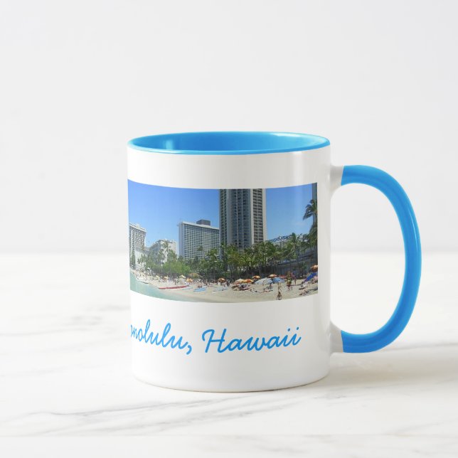 Taza Playa de Waikiki (Derecha)