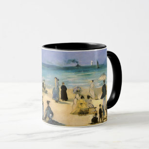 Taza Playa en Boulogne de Edouard Manet, Arte Antiguo