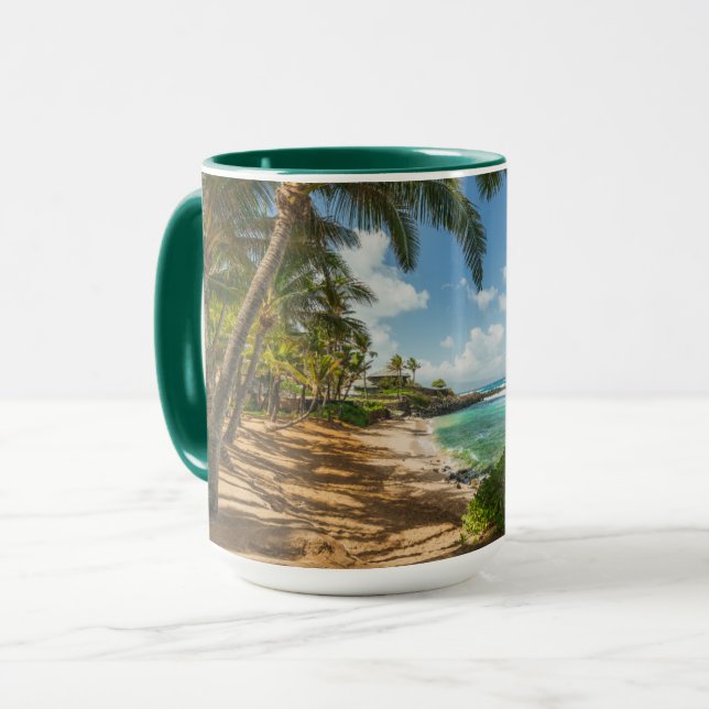 Taza Playa Kuau Cove | Maui, Hawaii (Anverso izquierdo)