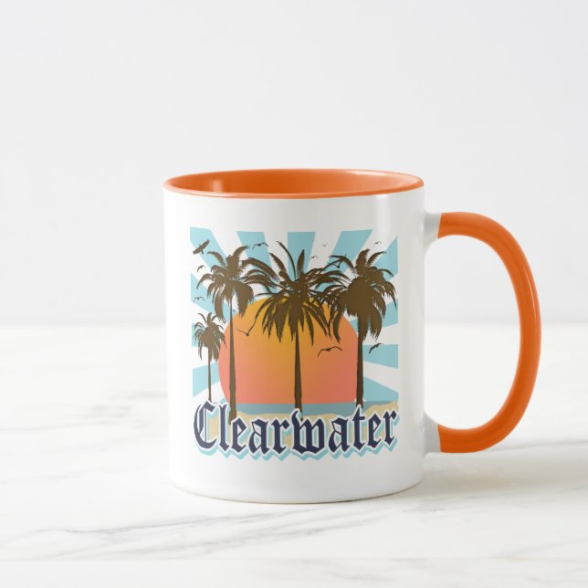 Taza Playa la Florida FLA de Clearwater (Derecha)