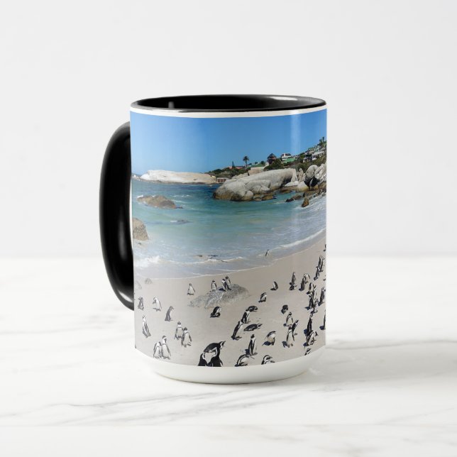 Taza Playa Penguins Boulders | Sudáfrica (Anverso izquierdo)