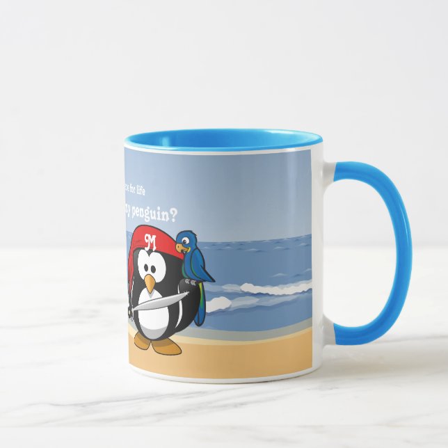 Taza Playa tropical de la isla del pirata de Hula de (Derecha)