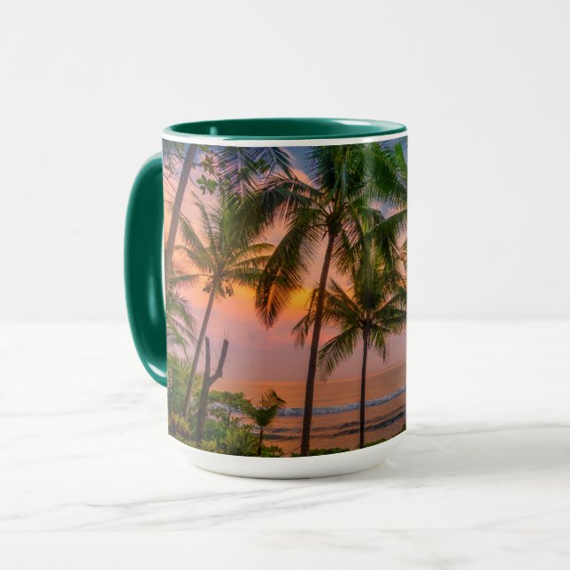 Taza Playa Tropical | Parque nacional Corcovado (Anverso izquierdo)