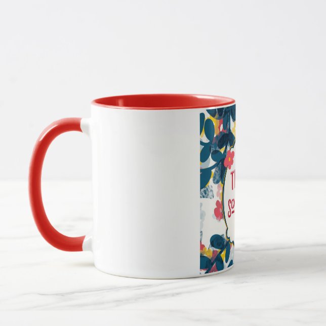 Taza Playful Posies – Thank You So Much (Izquierda)