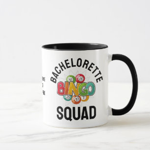 Taza PLAZA BINGO DE BACHELORETTE personalizada