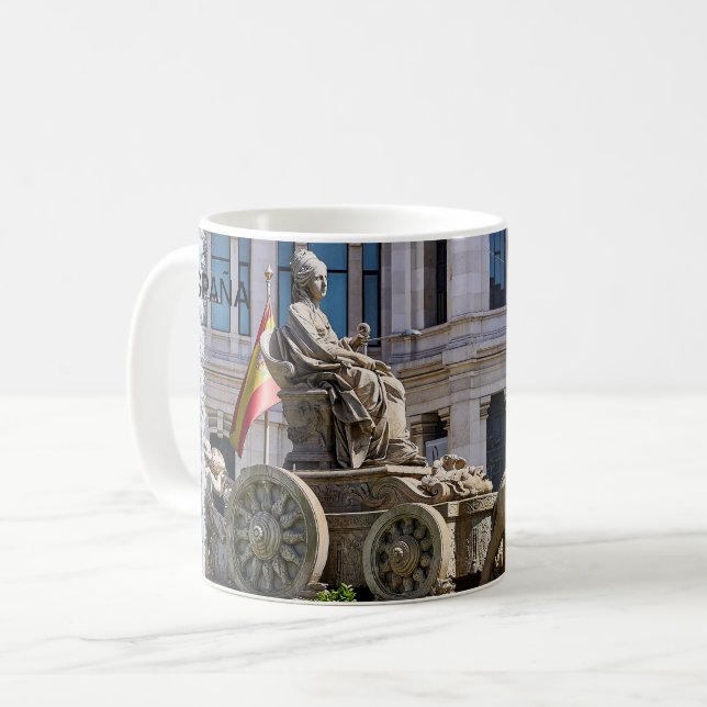 taza Plaza Cibeles, en Madrid (Anverso izquierdo)
