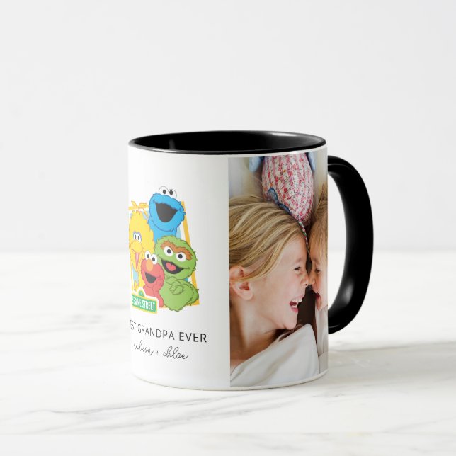 Taza Plaza Sésamo | Abuelo - Foto (Anverso derecho)