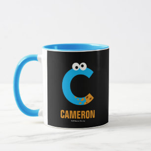 Taza Plaza Sésamo La C es de Come galletas