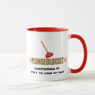 Taza Plomería divertida