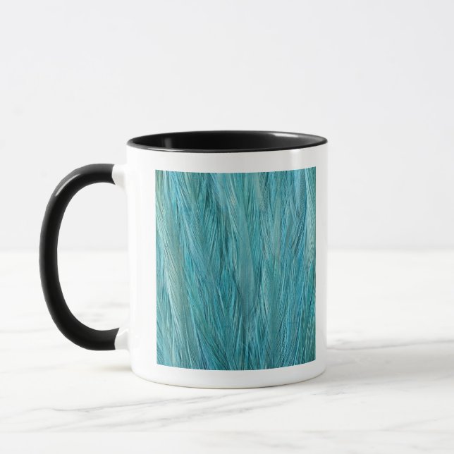 Taza Plumas azules (Izquierda)