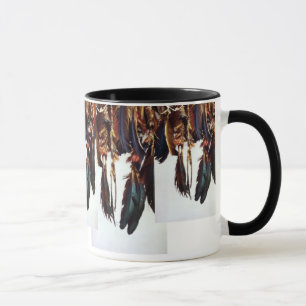 Taza Plumas del nativo americano