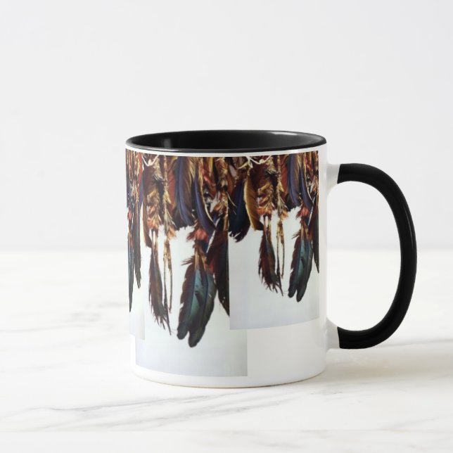 Taza Plumas del nativo americano (Derecha)