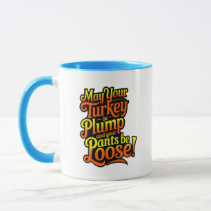 Taza Plump Turquía, Personalizado agricultor Turquía, M