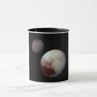 Taza Pluto y Barón 9 o Sistema Solar de Planeta Enano