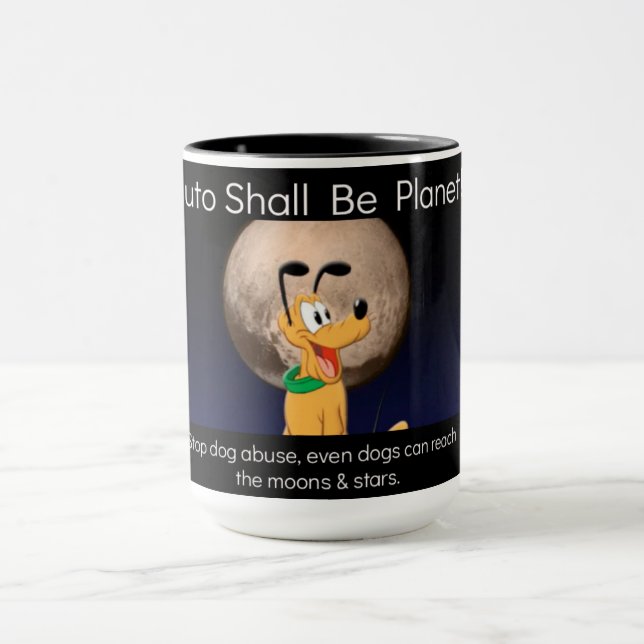 Taza Plutón será planeta Mug (Centro)