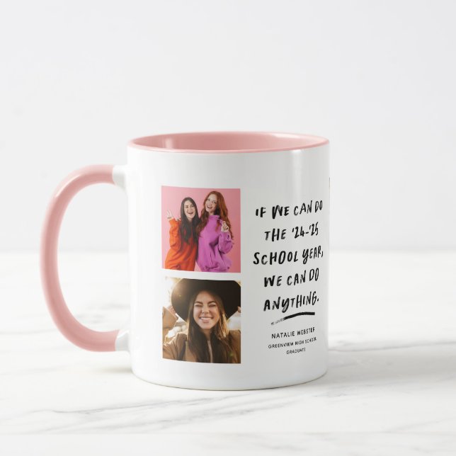 Taza Podemos hacer cualquier coloquio de fotos de grado (Izquierda)