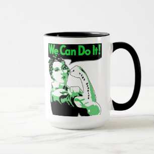 Taza Podemos hacerlo, Lyme Disease Warrior Coffee Cup